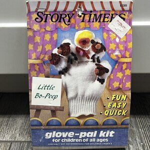 NWT VTG Bucilla Story Timers Glove Pal Little Bo-Peep Finger Hand Puppet Craft